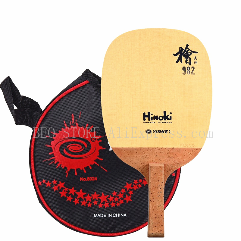 Table Tennis In Japanese - YINHE 982 Japanse Penhold JS Hinoki