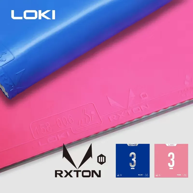 Table Tennis Loki - Originele LOKI RXTON 3 Blauw Roze
