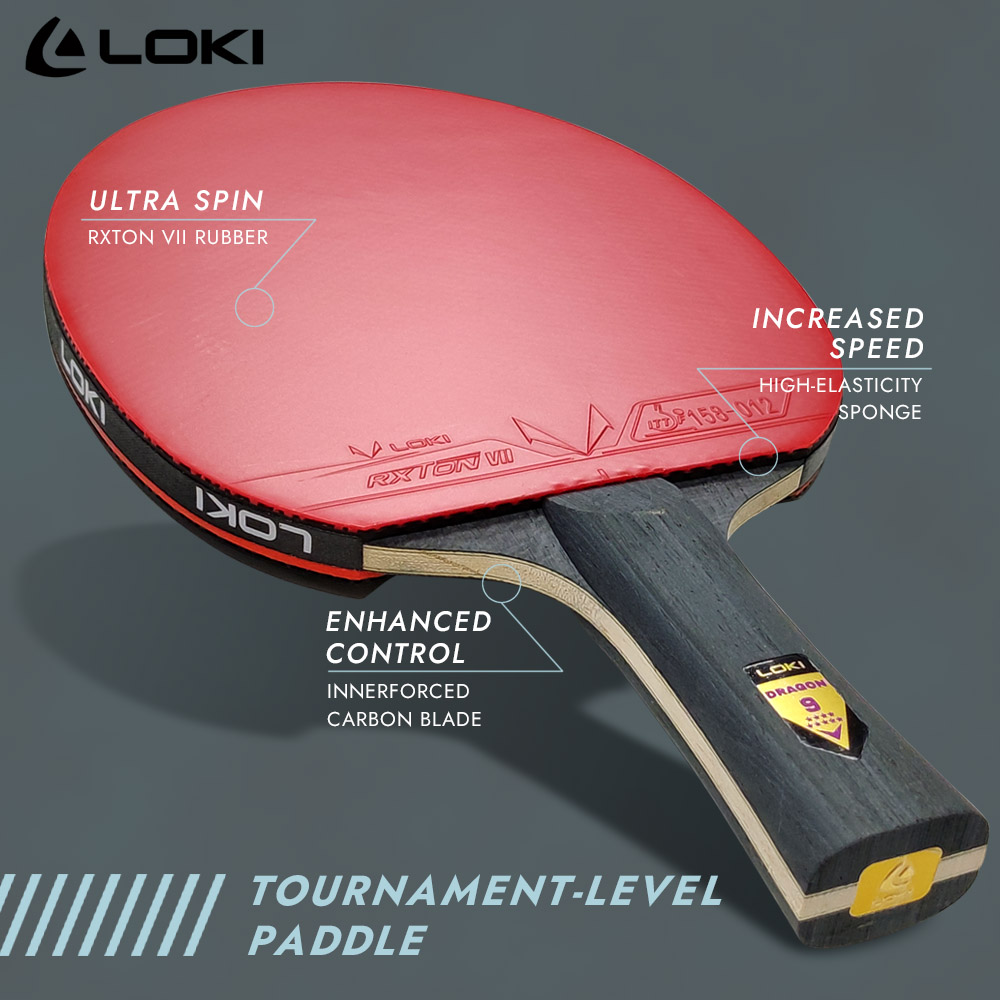 LOKI 9-sterren tafeltennisrack - Table Tennis Zhang Jike recensie en prijs