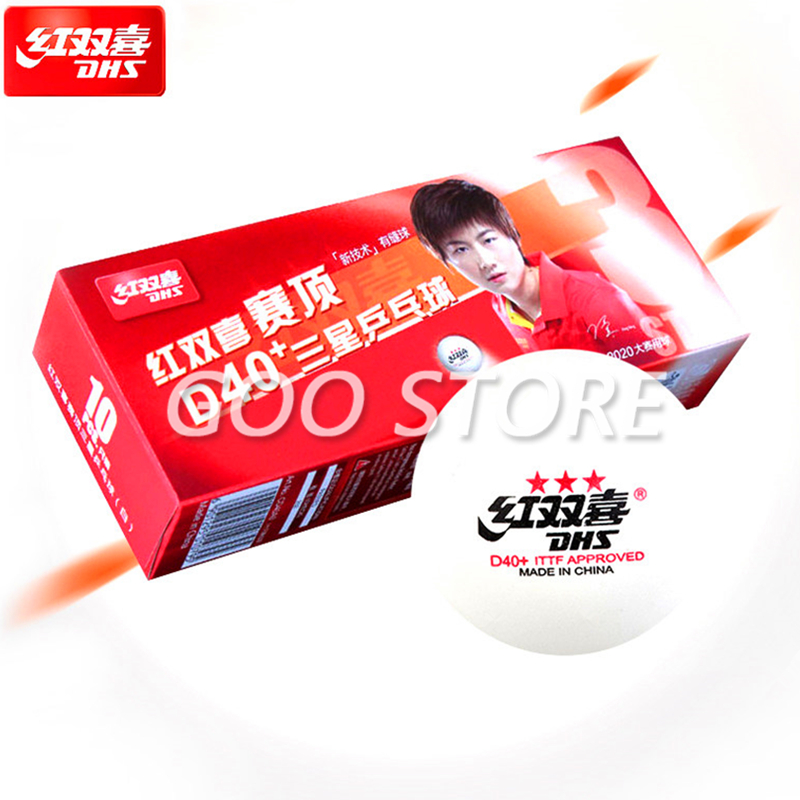 DHS 3 Star D40+ Tafeltennisbal - Table Tennis Olympics recensie en prijs