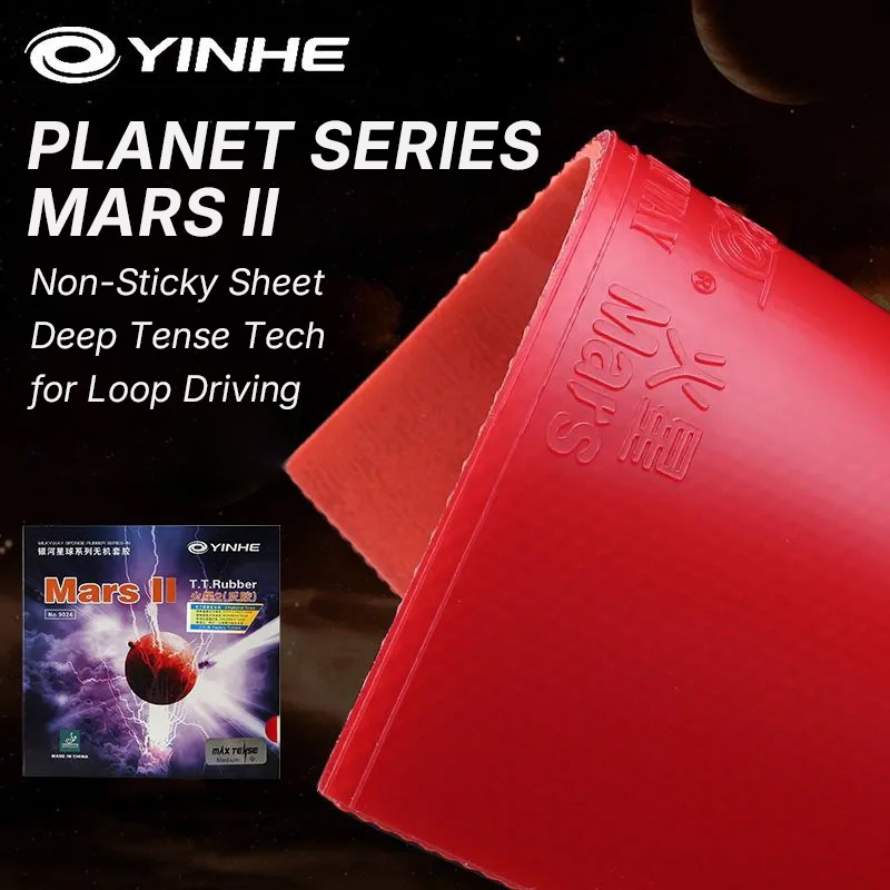 YINHE MARS 2 tafeltennisrubber - Table Tennis Loki recensie en prijs