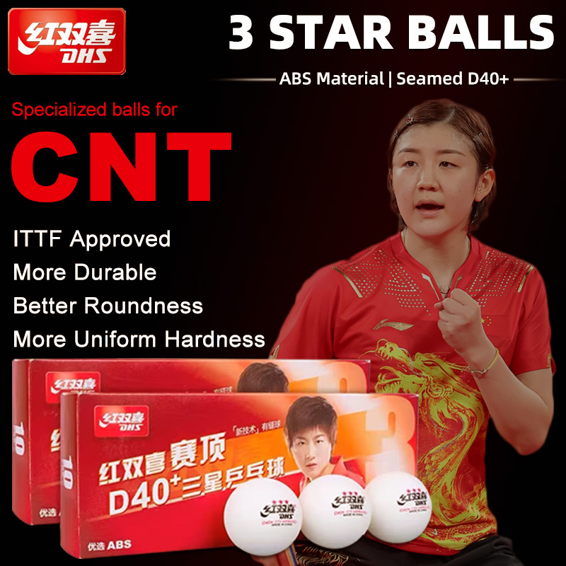 DHS D40+ DJ40+ Pingpongballen  - Table Tennis Olympics recensie en prijs